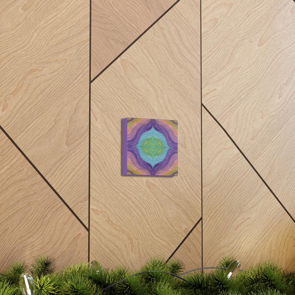 Solar Winds Rainbow 6 Mosaic Caden Caraco Canvas Gallery Wrap