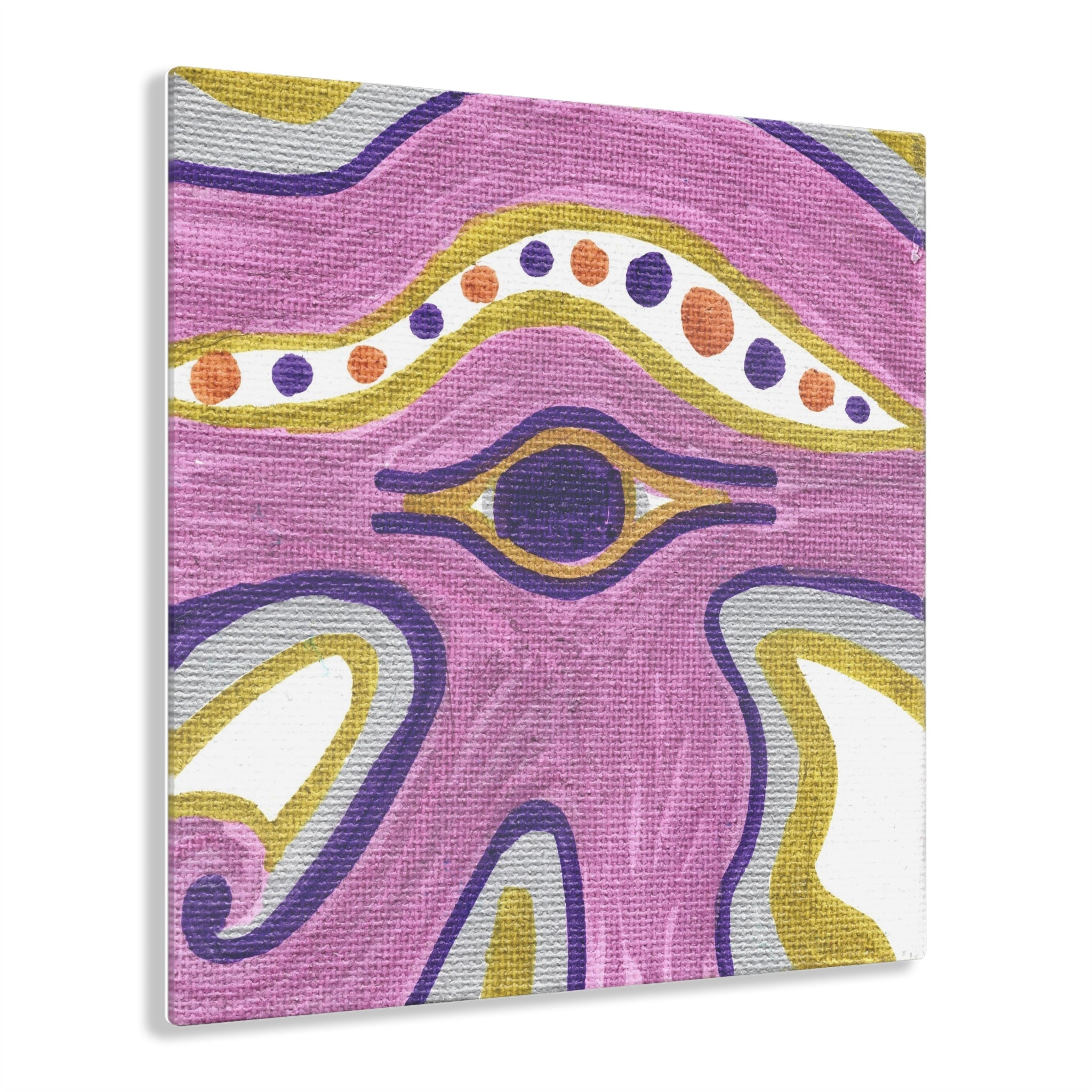 Purple E Caden Caraco Acrylic Print