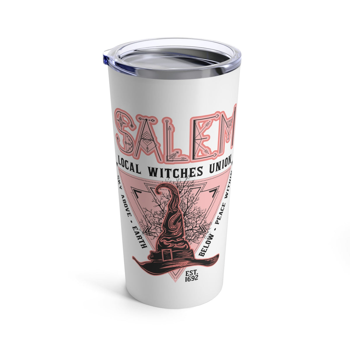 Salem Local Witches Union Halloween Stainless Steel Tumbler 20oz