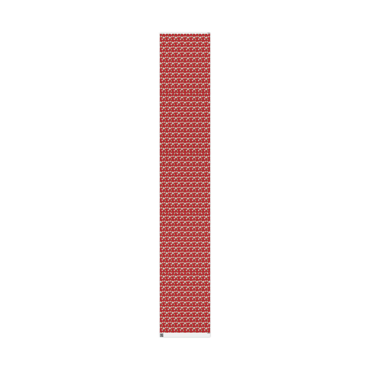 Greetings Christmas Ornaments Red Retro Christmas Style Gift Wrap Paper - Glossy Or Matte