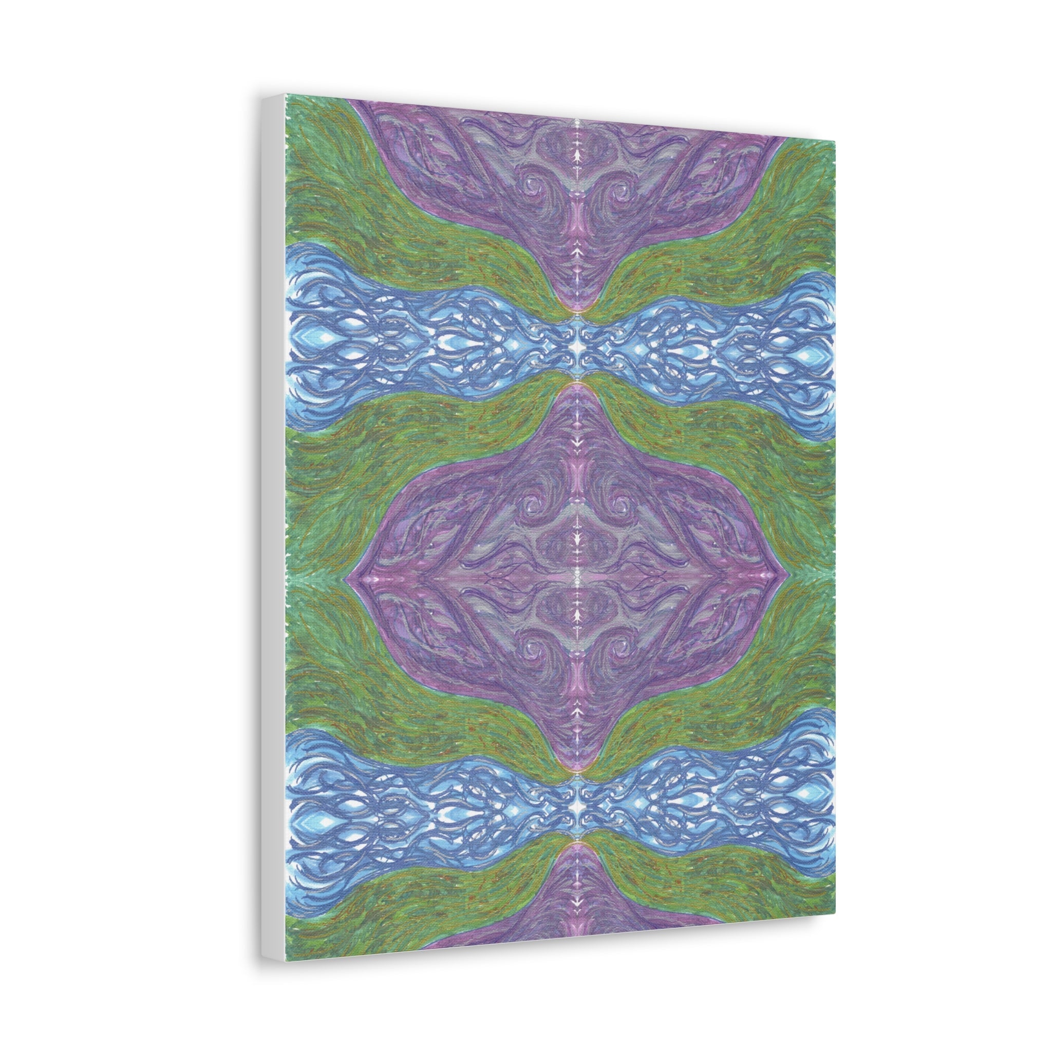 Lumerian Stained Glass Caden Caraco Art Canvas Gallery Wrap