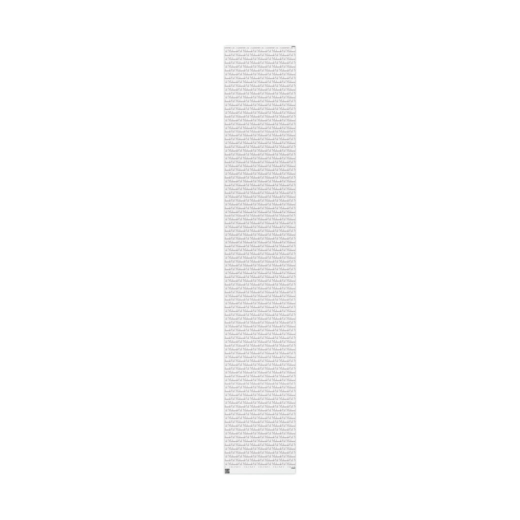 Eid Mubarak Holiday Gift Wrap Paper - Glossy Or Matte
