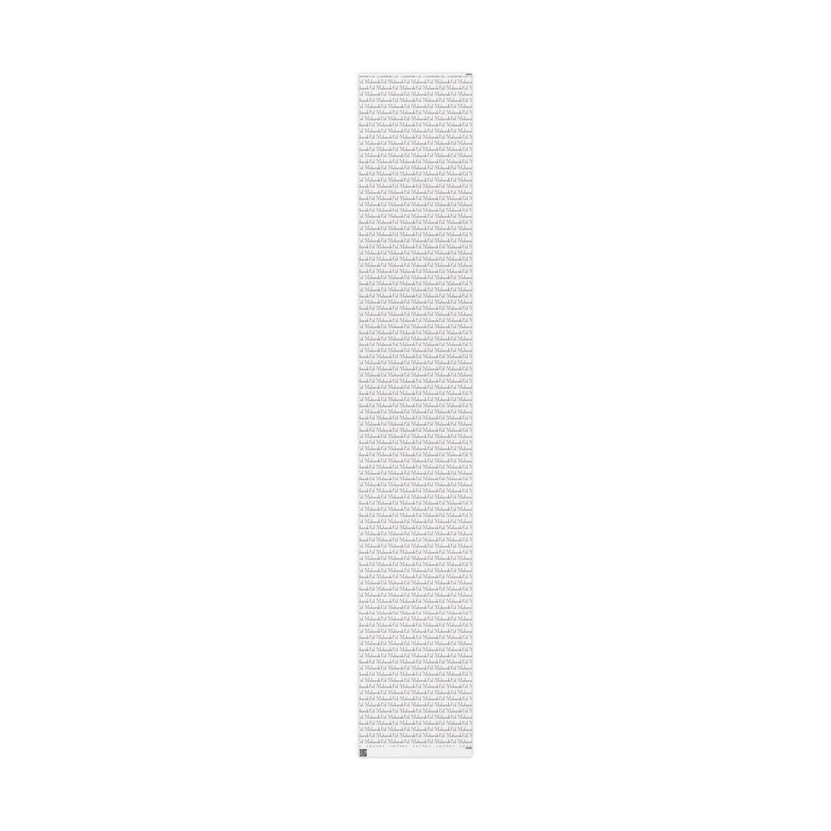 Eid Mubarak Holiday Gift Wrap Paper - Glossy Or Matte