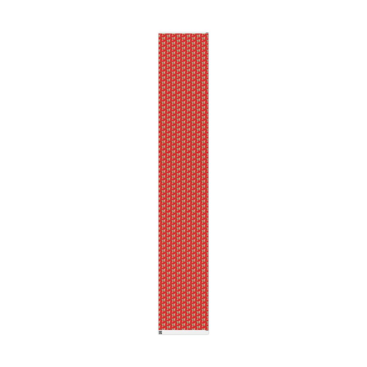 Joy Candy Canes Retro Christmas Holiday Gift Wrap Paper - Glossy Or Matte