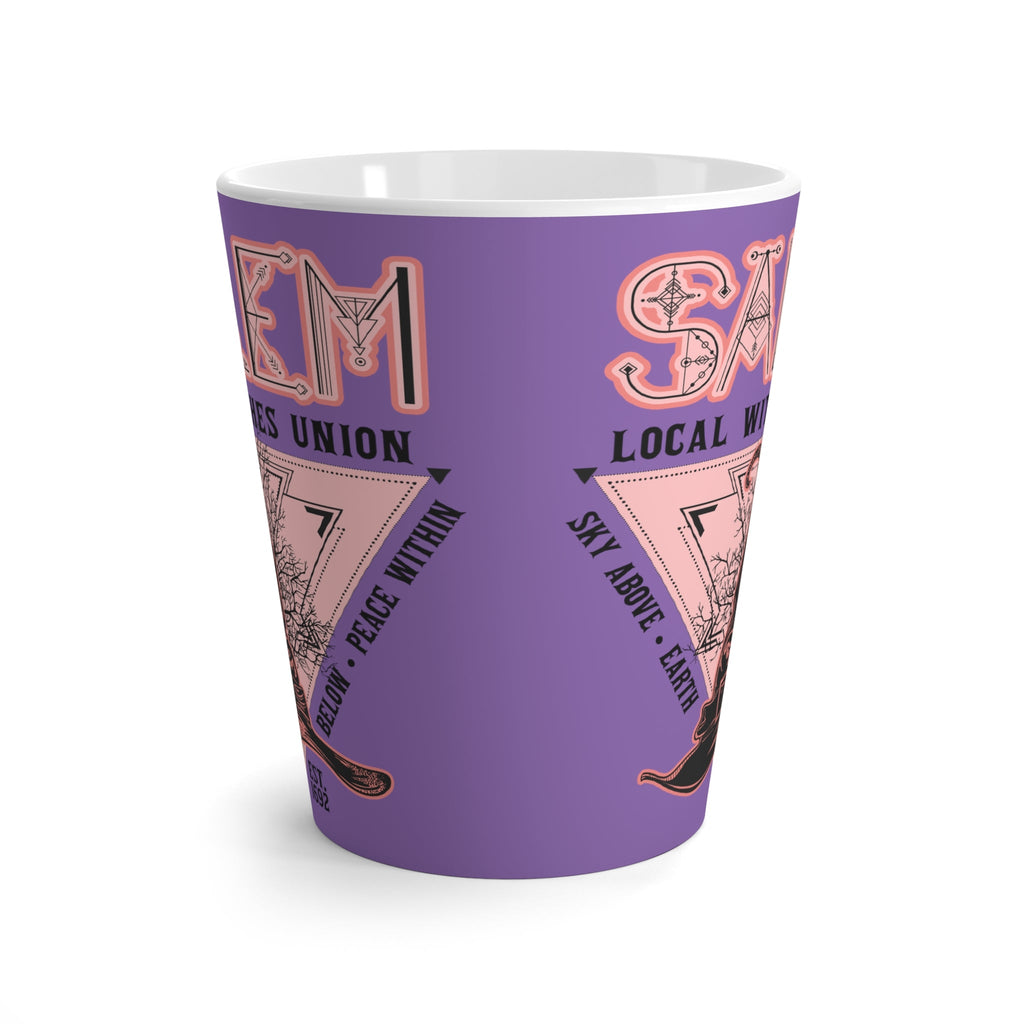 Salem Local Witches Union Halloween Print Latte Mug