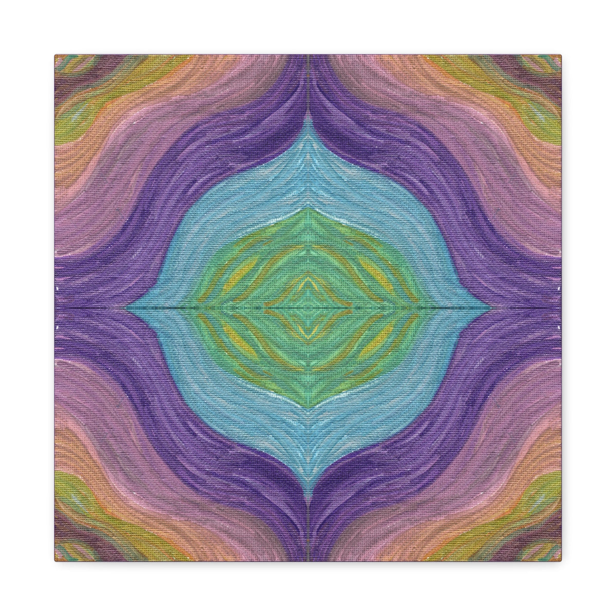 Solar Winds Rainbow 6 Mosaic Caden Caraco Canvas Gallery Wrap