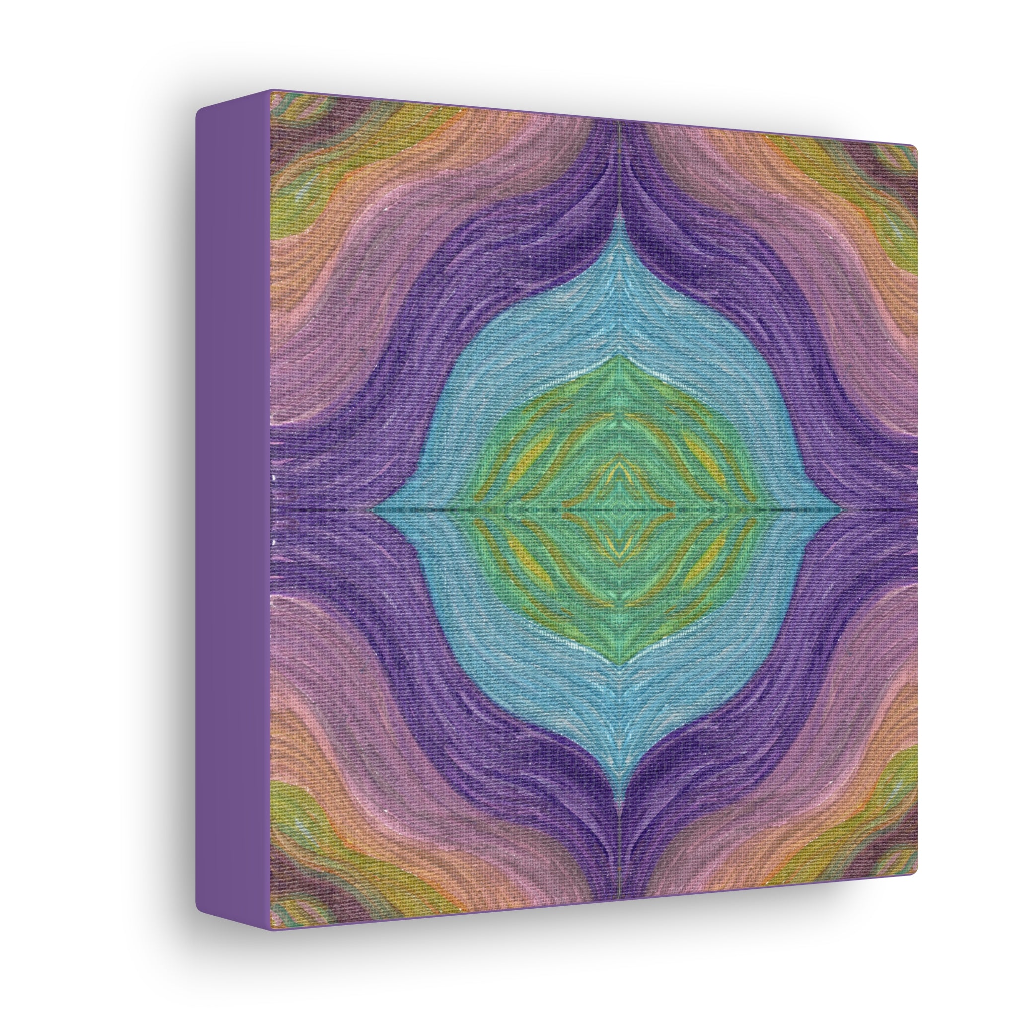 Solar Winds Rainbow 6 Mosaic Caden Caraco Canvas Gallery Wrap