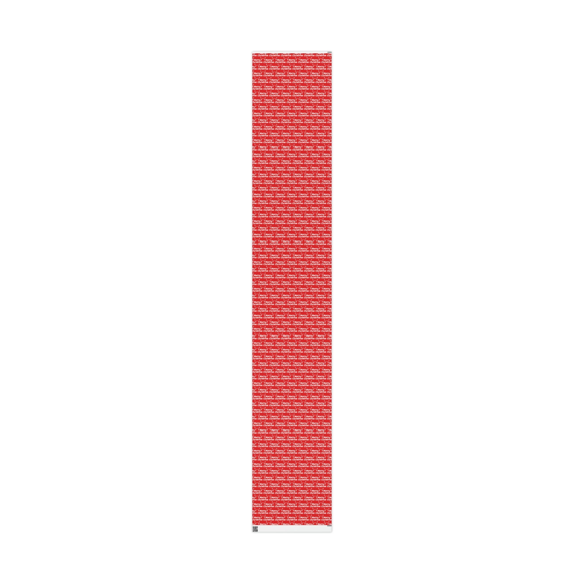 Merry Christmas Starburst Red Atomic Mid Century Retro Christmas Style Holiday Gift Wrap Paper - Glossy Or Matte