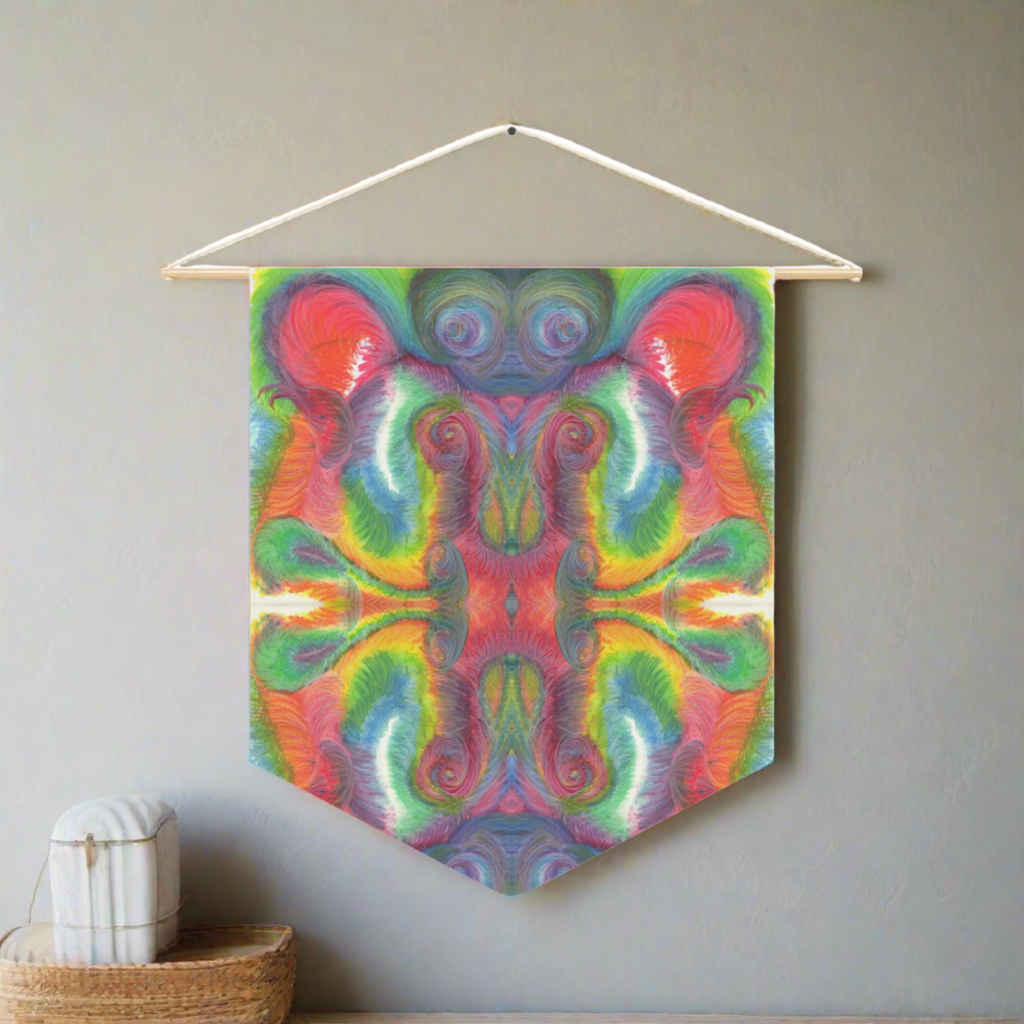 Celestial Friend Caden Caraco Art Print Wall Hanging Banner Flag