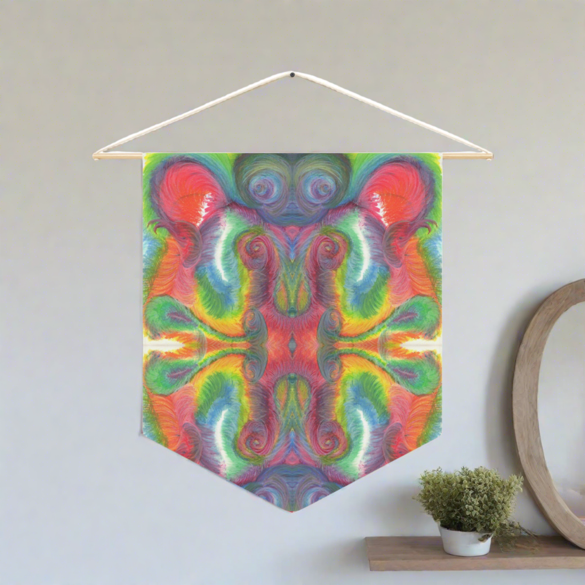 Celestial Friend Caden Caraco Art Print Wall Hanging Banner Flag