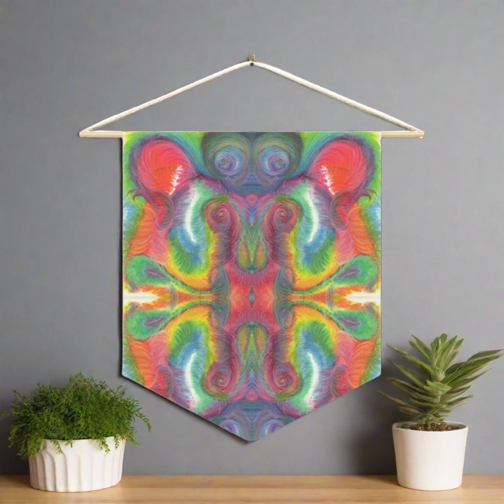 Celestial Friend Caden Caraco Art Print Wall Hanging Banner Flag