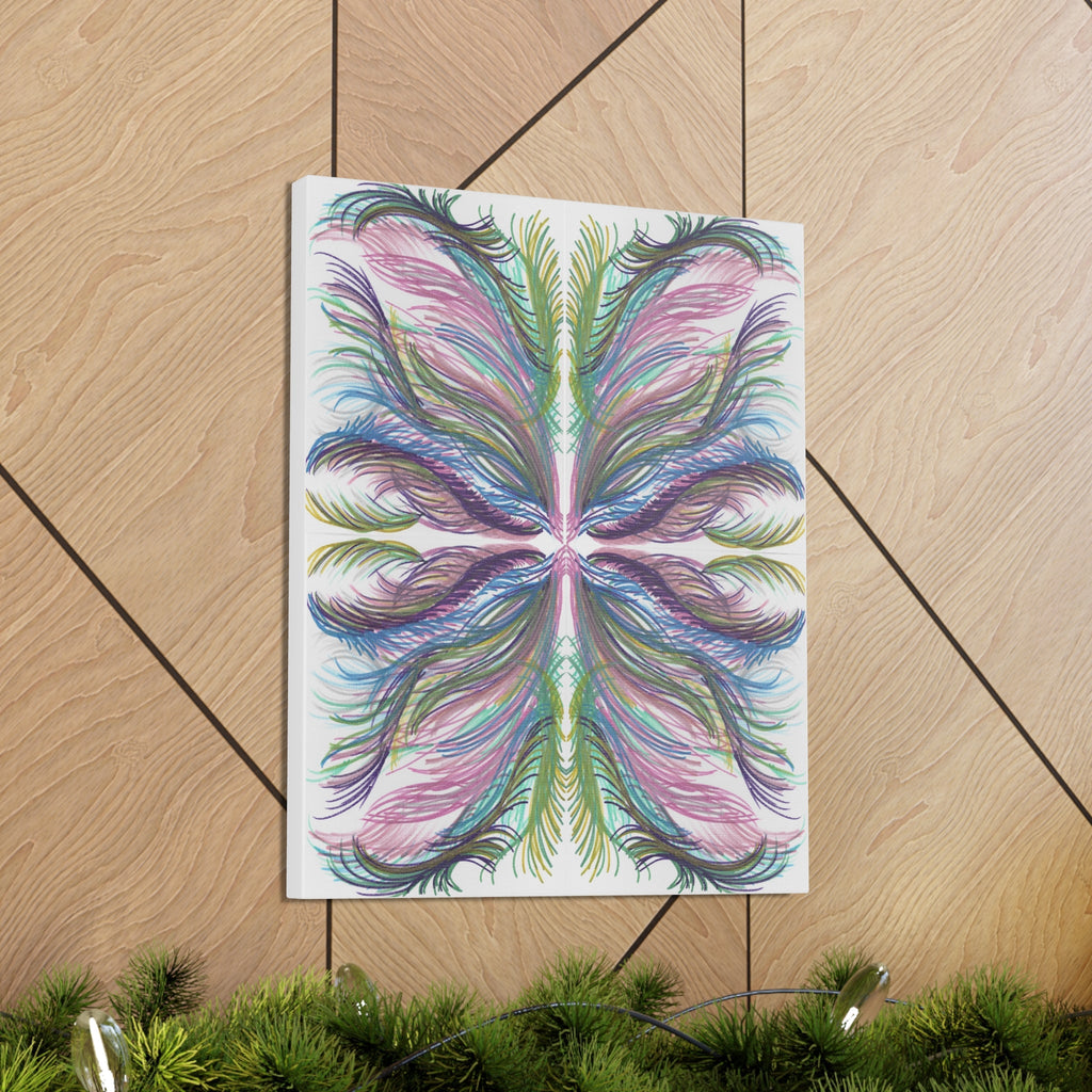 Lyran Palm Caden Caraco Art Canvas Gallery Wrap