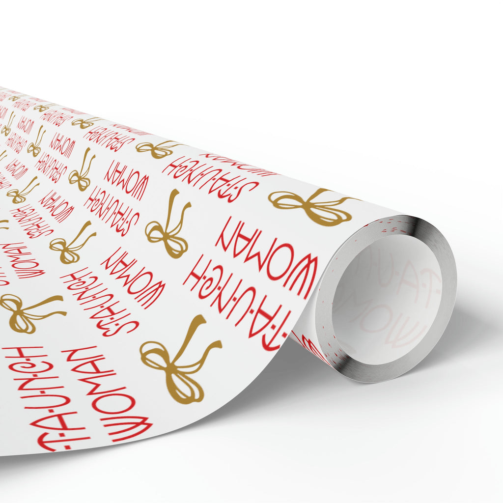 Little Edie Staunch Woman Gift Wrap Paper - Glossy Or Matte