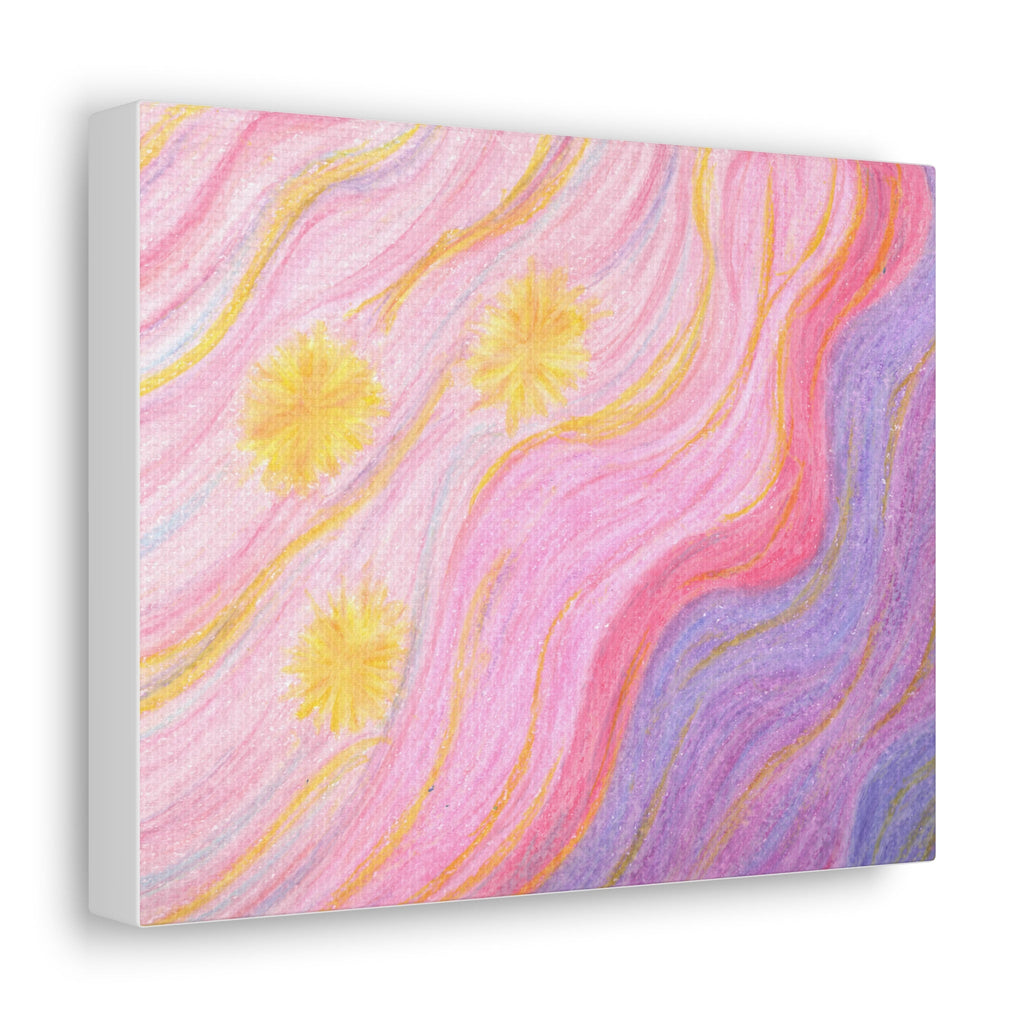 Celestial Sunset Caden Caraco Canvas Gallery Wrap