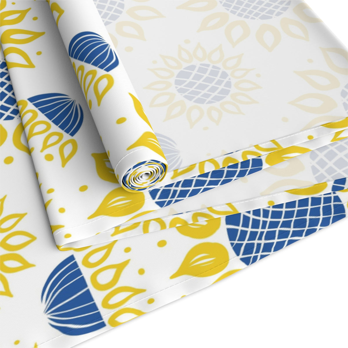 Ukrainian Country Sunflowers Polyester Table Runner