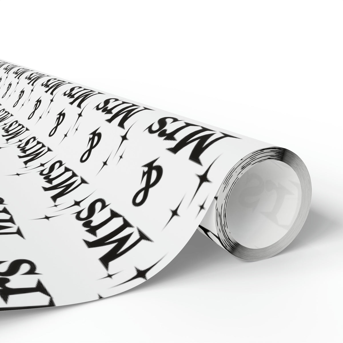 Mrs. And Mrs. Atomic Mid Century Retro Style Wedding Holiday Gift Wrap Paper - Glossy Or Matte