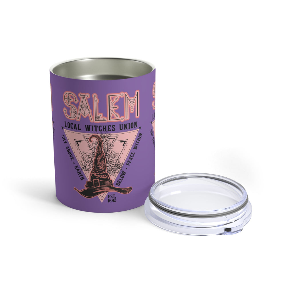 Salem Local Witches Union Halloween Purple Stainless Steel Tumbler 10oz
