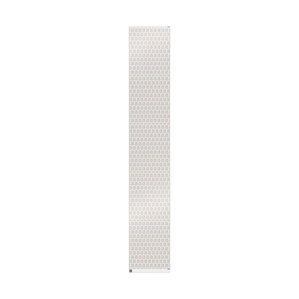 North Pole Milk And Cookie Company Christmas Print Holiday Gift Wrap Paper - Glossy Or Matte