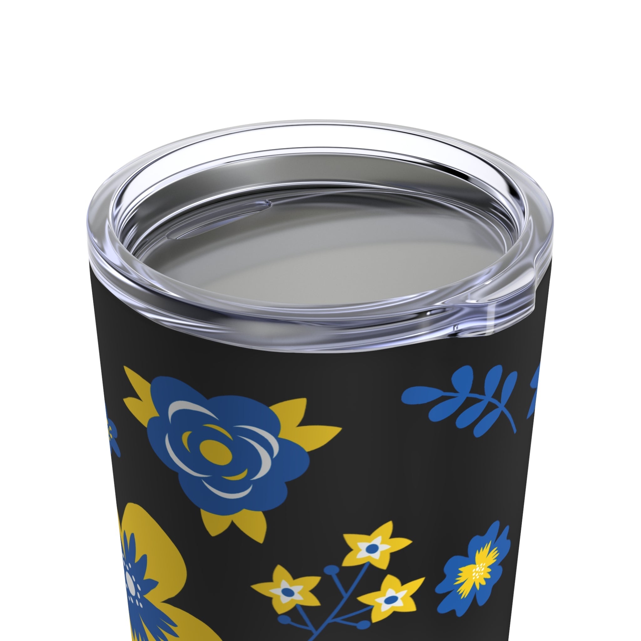Ukraine Country Flowers Stainless Steel Tumbler 20oz