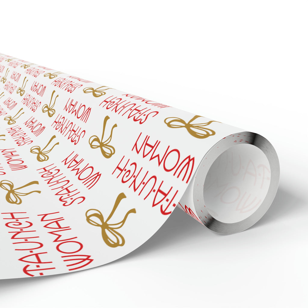 Little Edie Staunch Woman Gift Wrap Paper - Glossy Or Matte
