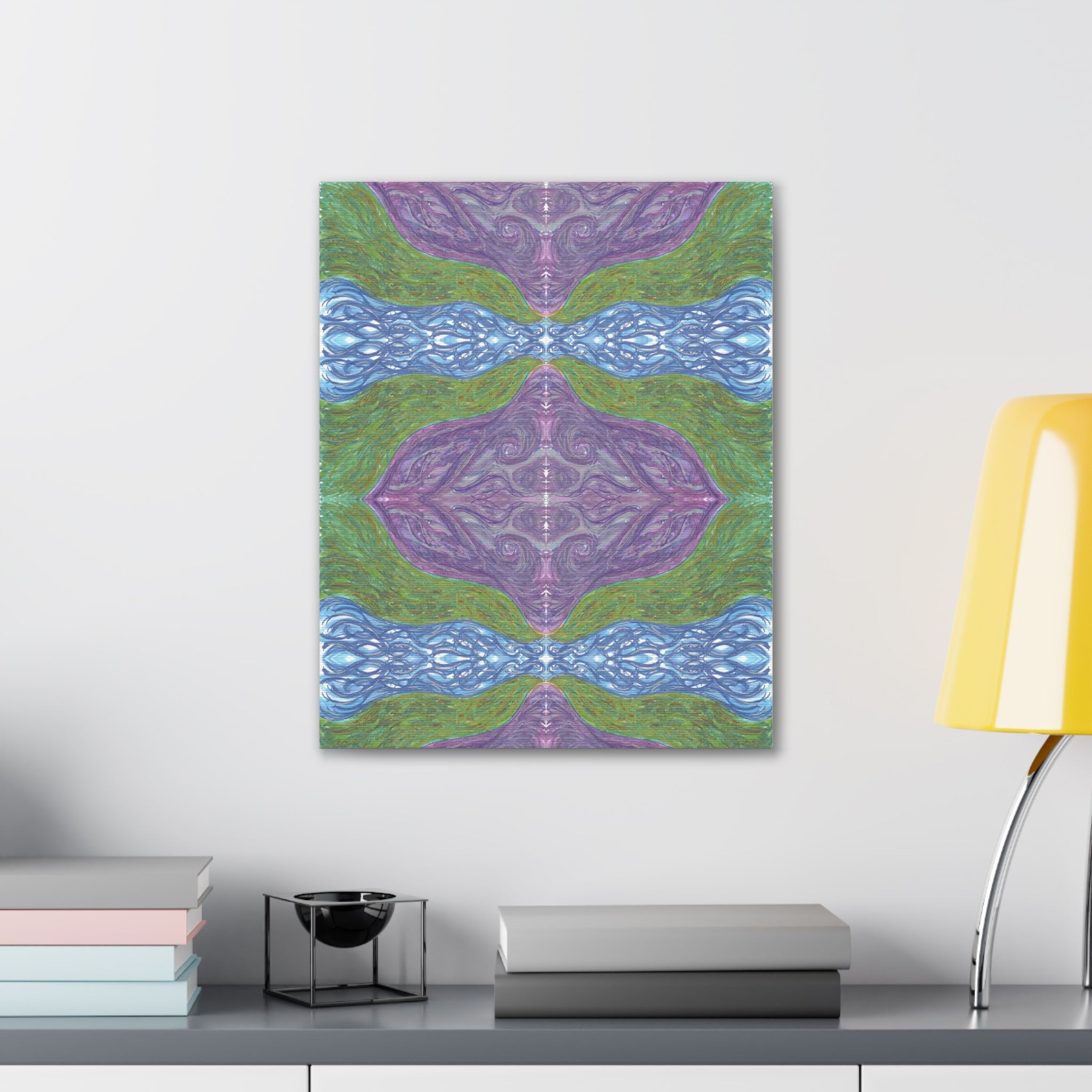 Lumerian Stained Glass Caden Caraco Art Canvas Gallery Wrap