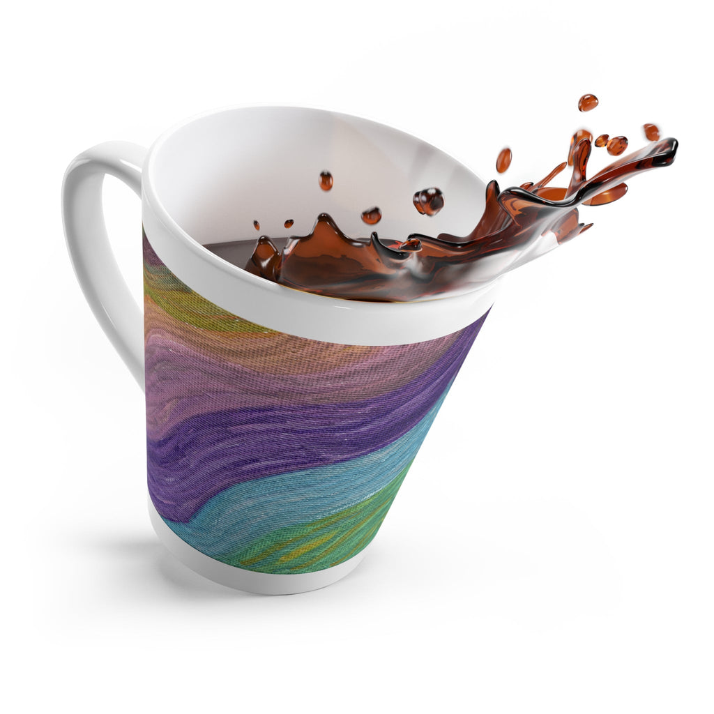 Solar Winds 6 Rainbow Caden Caraco Latte Mug