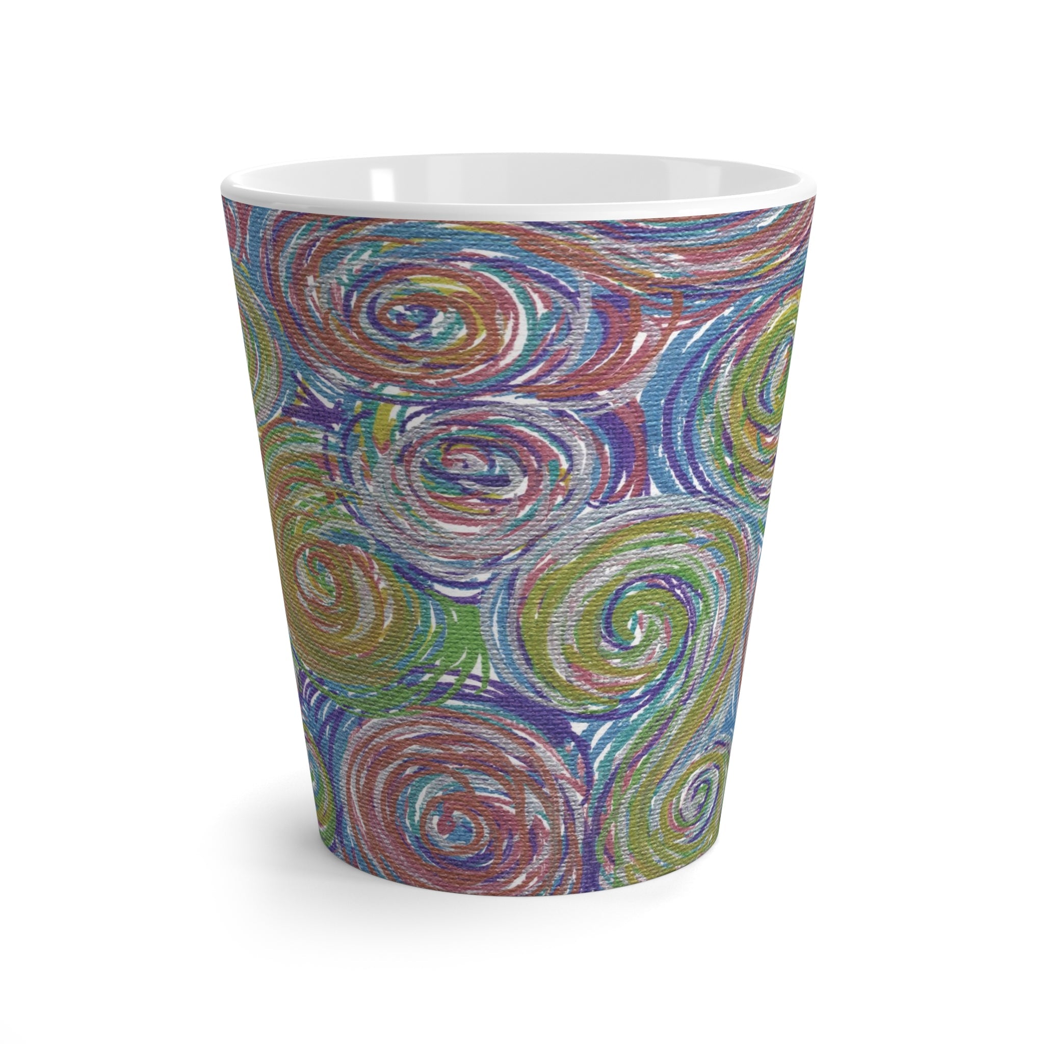 Swirls Of Spirals Caden Caraco Coffee Latte Mug