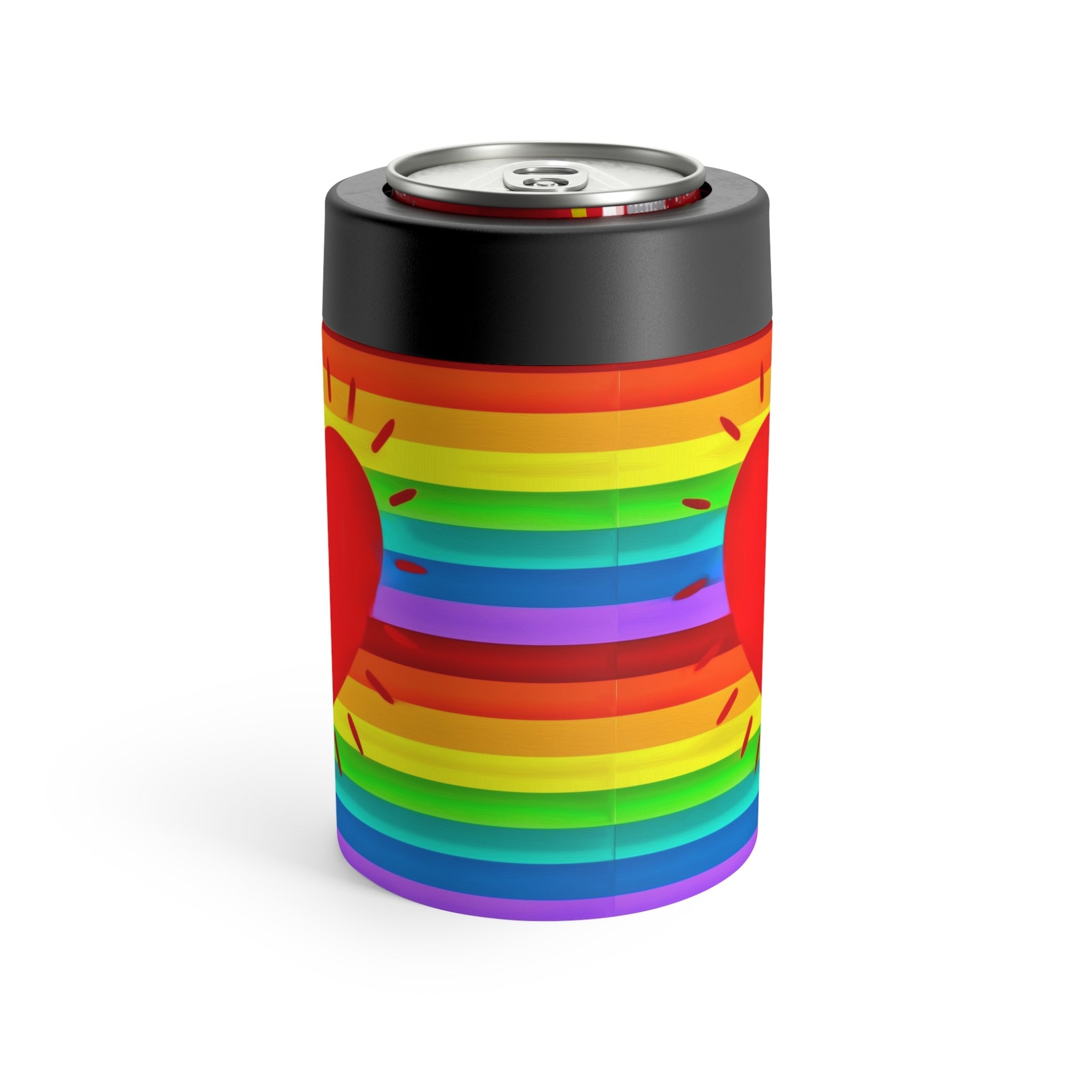 Rainbow Love Stainless Steel Can Holder