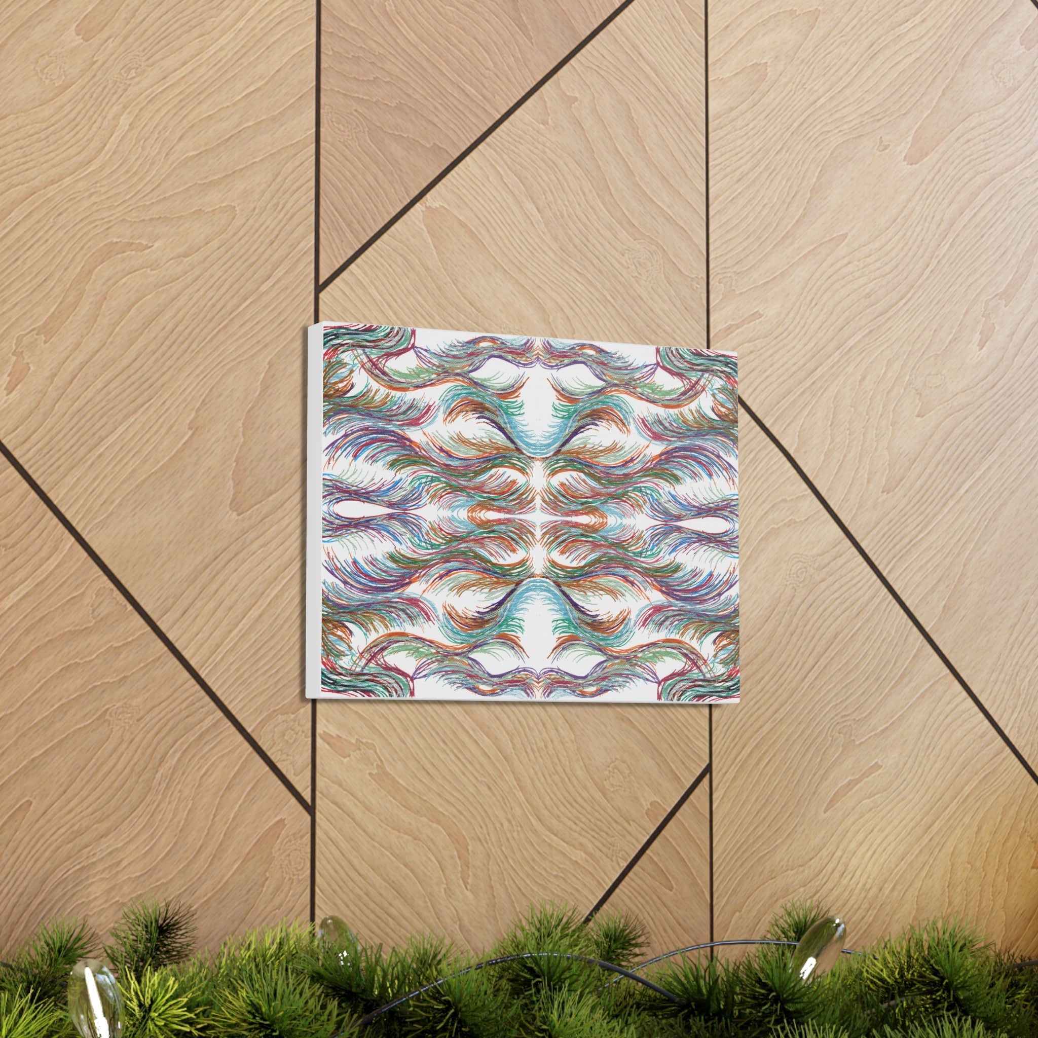 The Dragon Caden Caraco Art Mosaic Canvas Gallery Wraps