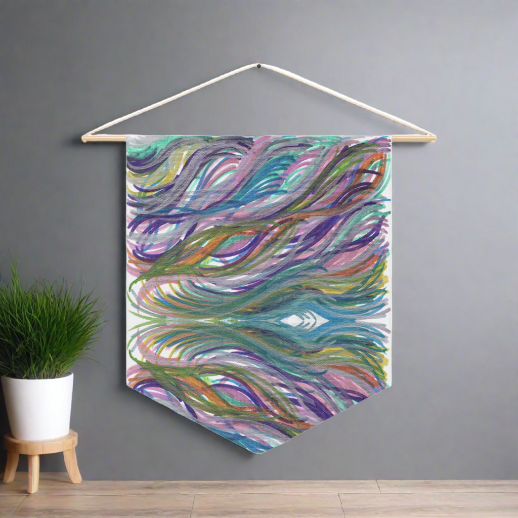 Lyran Winds Caden Caraco Art Print Wall Hanging Banner Flag