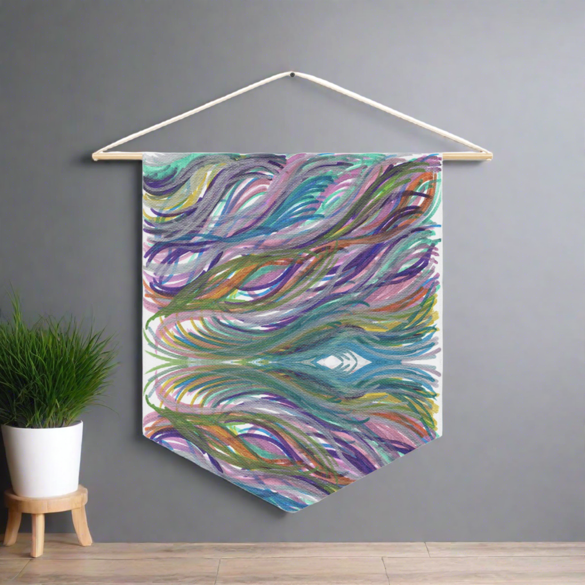 Lyran Winds Caden Caraco Art Print Wall Hanging Banner Flag
