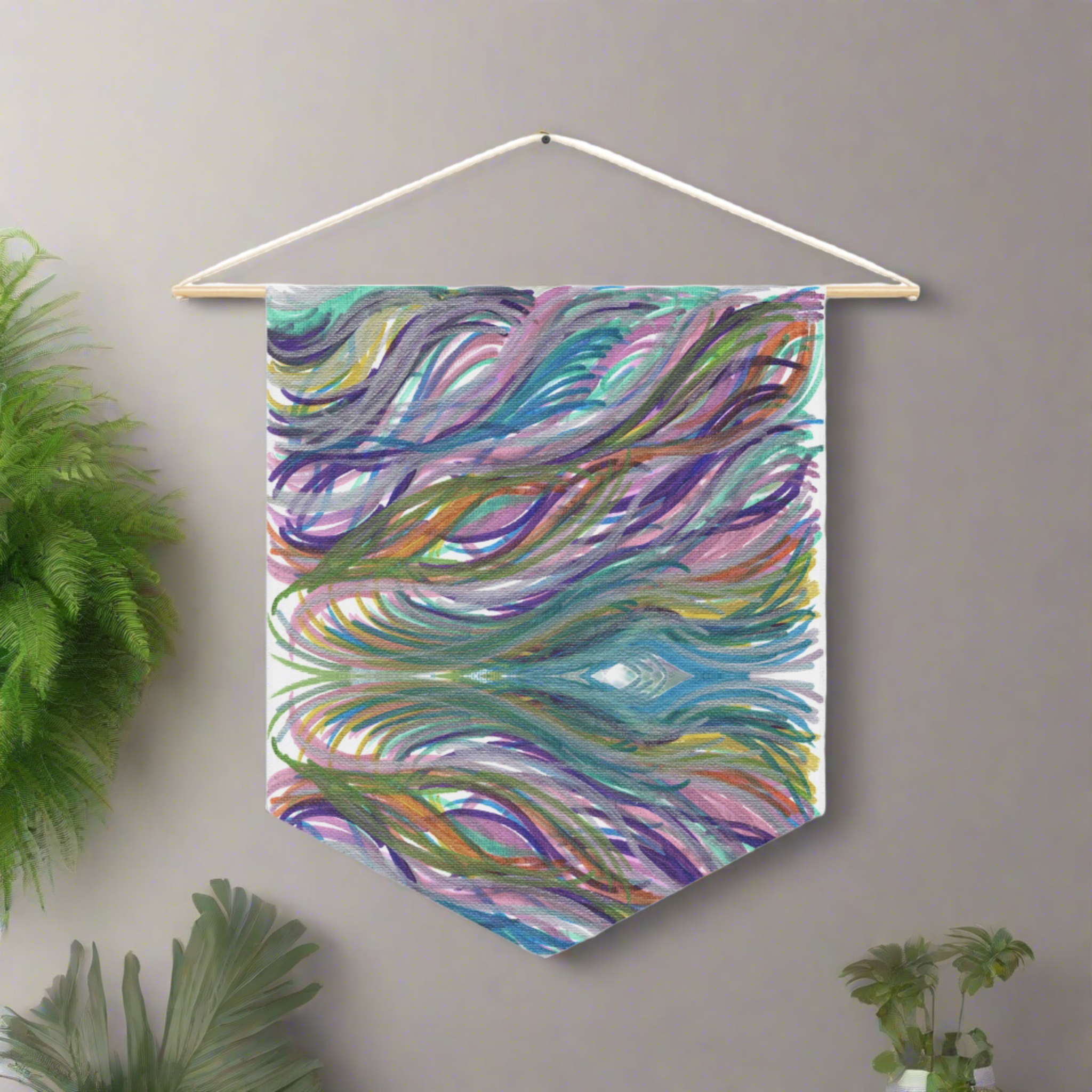 Lyran Winds Caden Caraco Art Print Wall Hanging Banner Flag