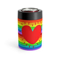 Rainbow Love Stainless Steel Can Holder
