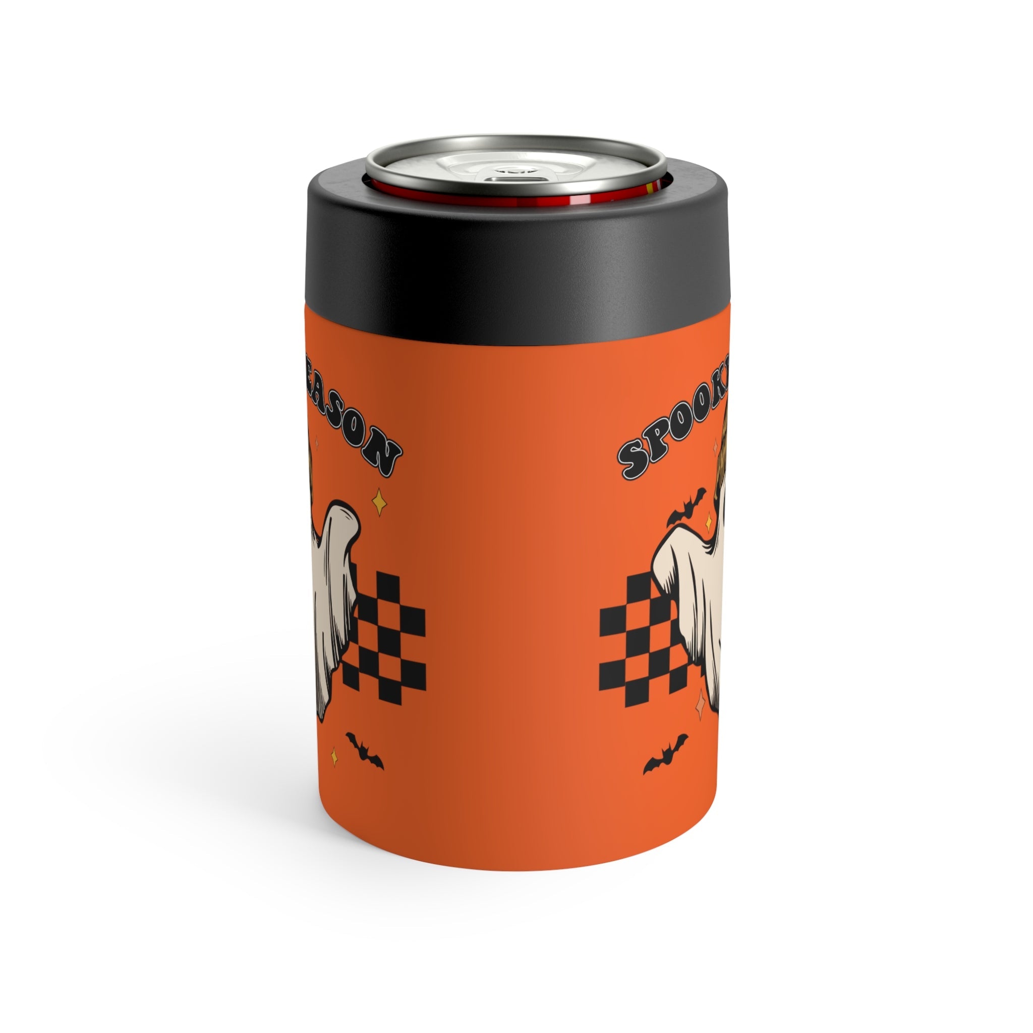 Spooky Season Halloween Ghost Stainless Steel Can Holder