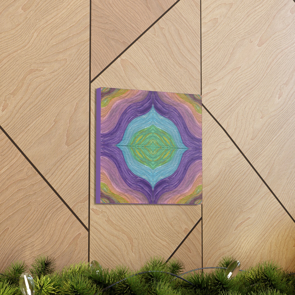 Solar Winds Rainbow 6 Mosaic Caden Caraco Canvas Gallery Wrap