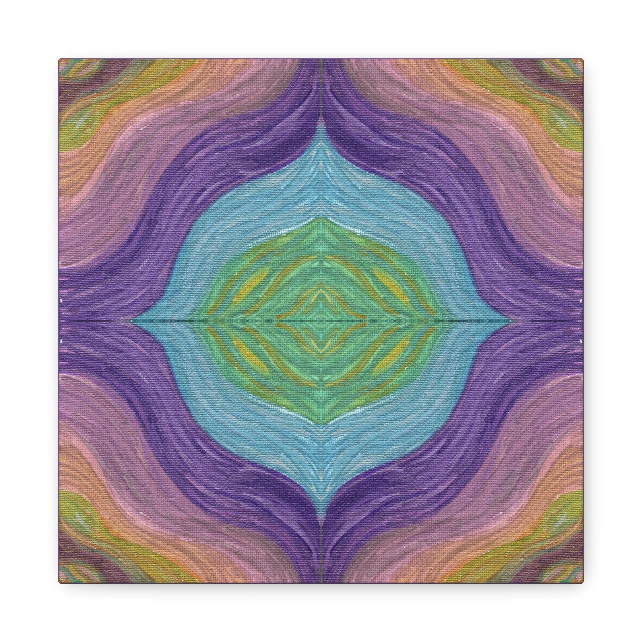 Solar Winds Rainbow 6 Mosaic Caden Caraco Canvas Gallery Wrap