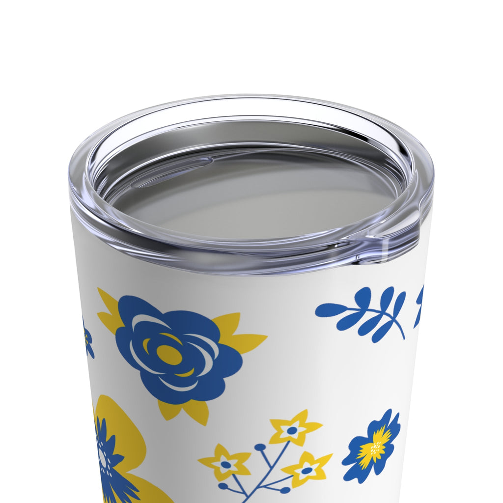 Ukraine Country Flowers Stainless Steel Tumbler 20oz