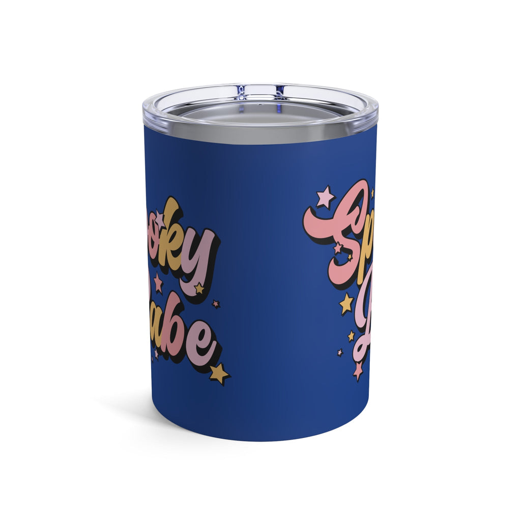 Spooky Babe Blue Halloween Print Stainless Steel Tumbler 10oz