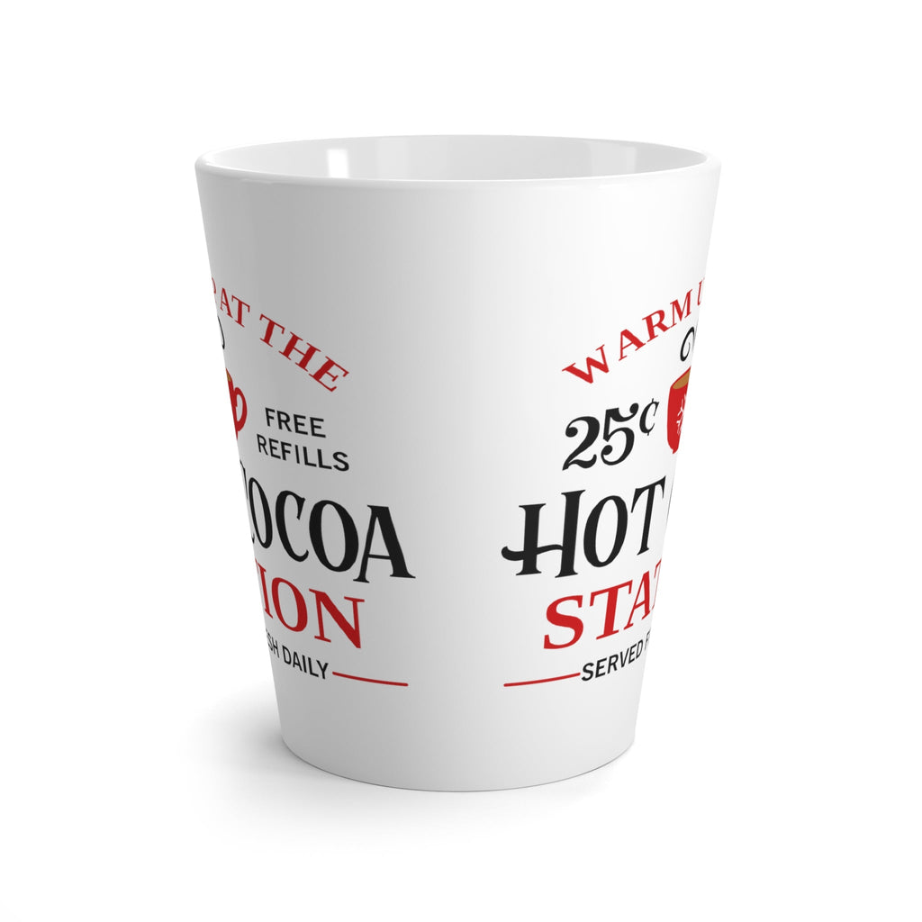 Warm Up At The Hot Cocoa Station Christmas Latte Coffee Mug
