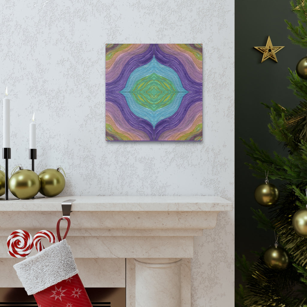 Solar Winds Rainbow 6 Mosaic Caden Caraco Canvas Gallery Wrap