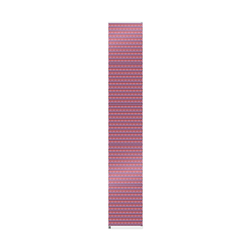 Christmas Toy Soldiers Pink Mid Century Retro Christmas Style Holiday Gift Wrap Paper - Glossy Or Matte