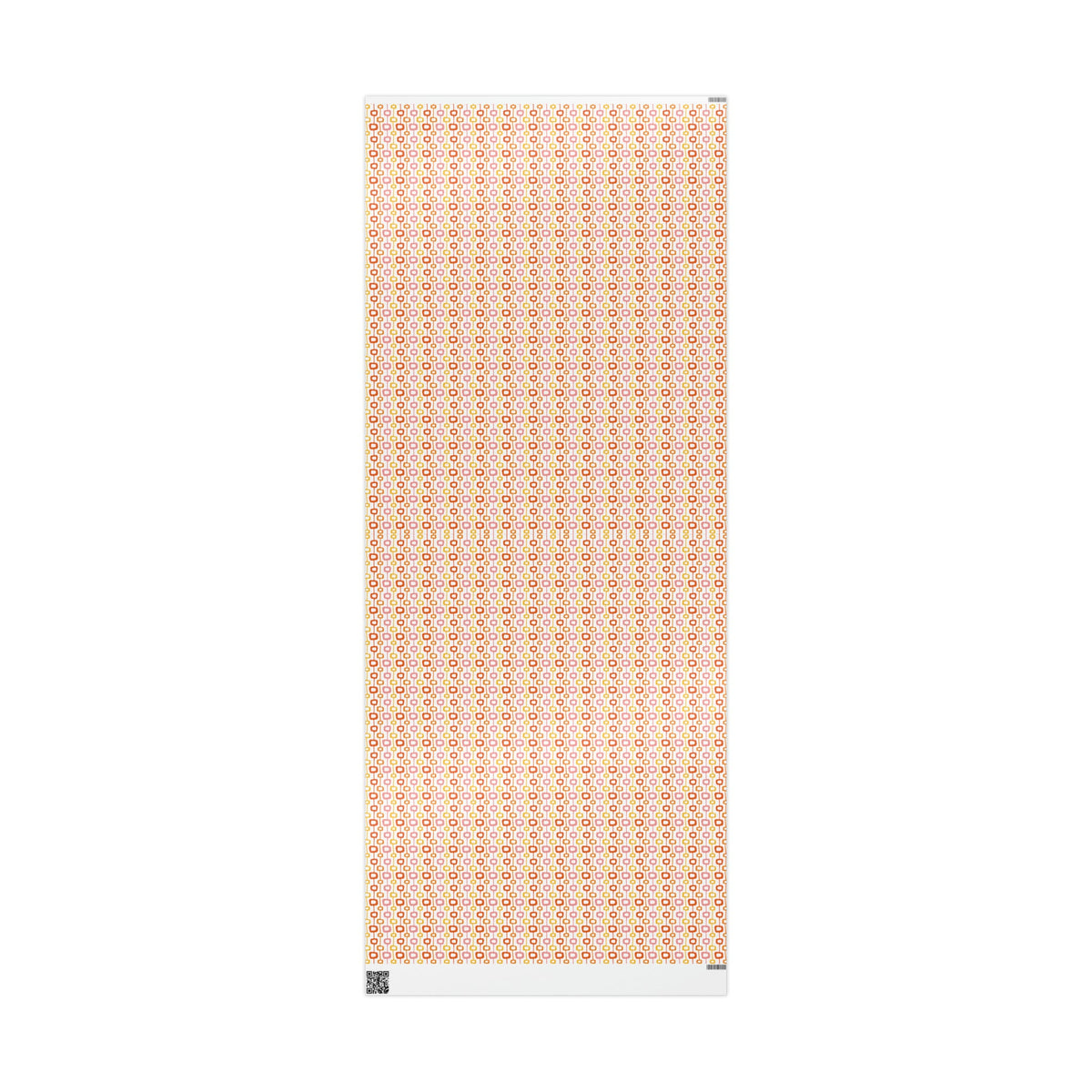 Atomic Squares Atomic Retro Style Holiday Gift Wrap Paper - Glossy Or Matte