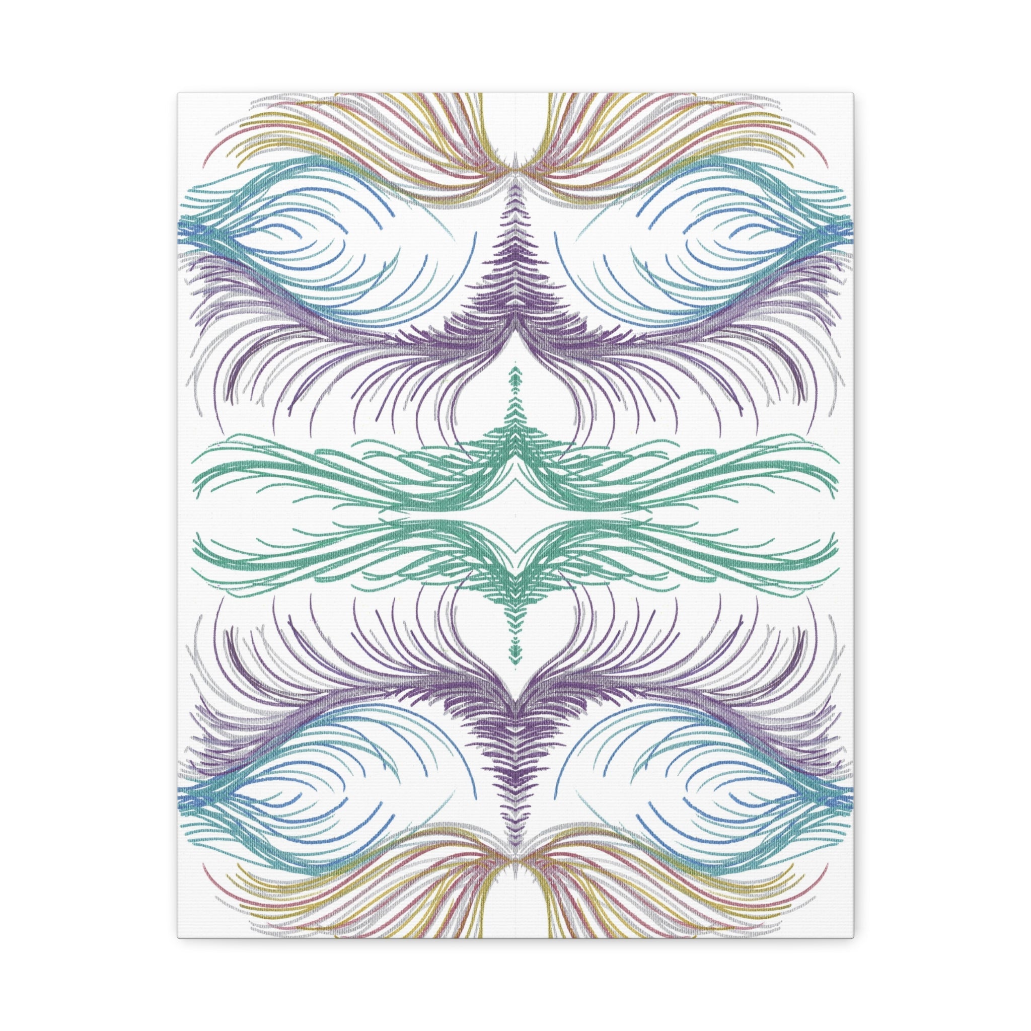 Lyran Feathers Caden Caraco Art Canvas Gallery Wrap