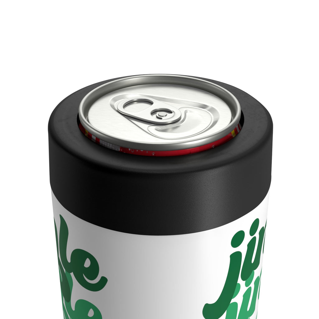 Jingle Jingle Jingle All The Way Christmas Stainless Steel Can Holder