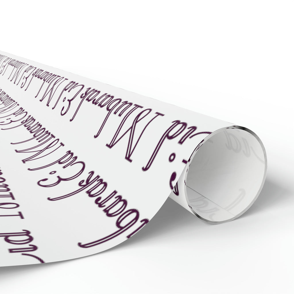 Eid Mubarak Holiday Gift Wrap Paper - Glossy Or Matte