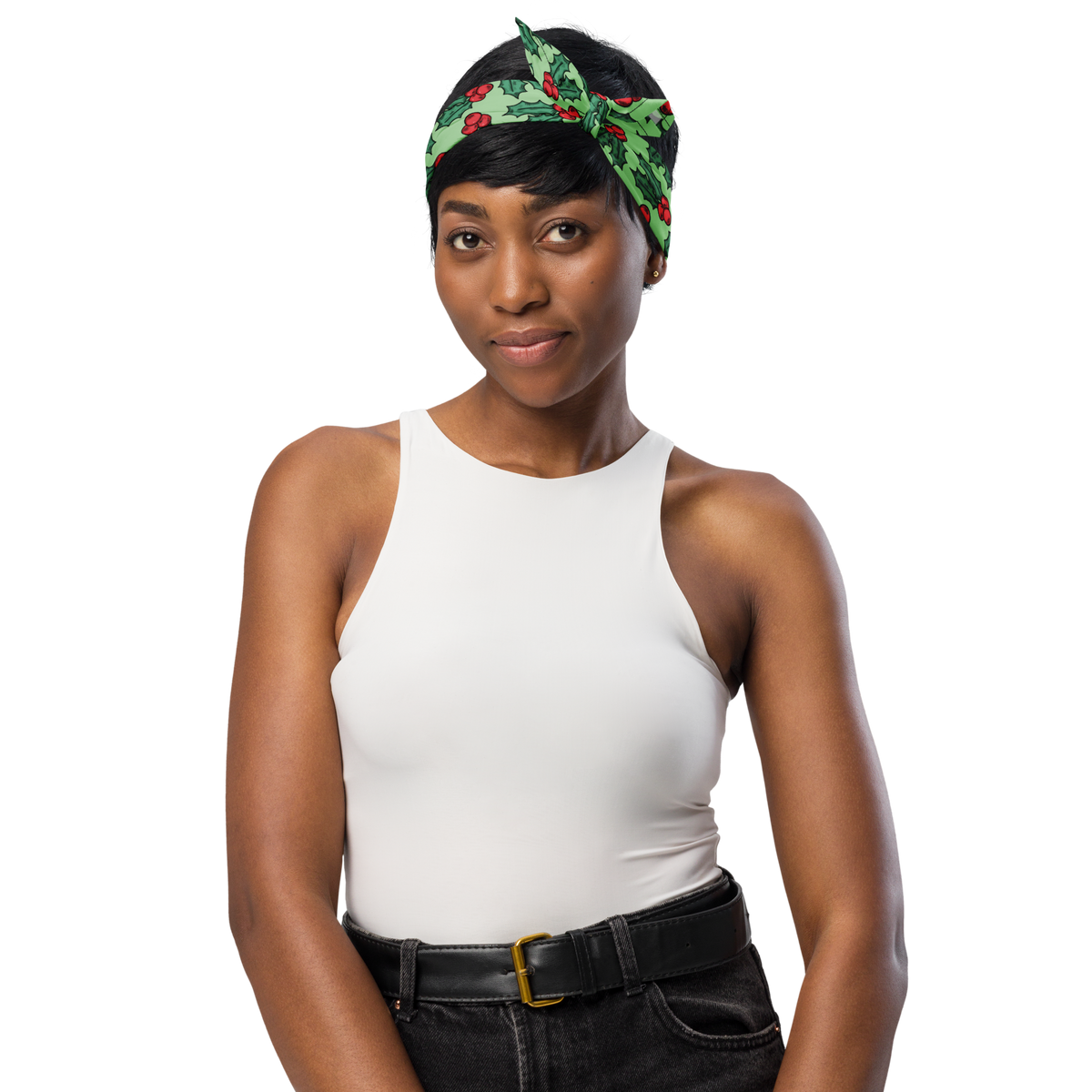 Christmas Holly Bandana for Pets and Humans