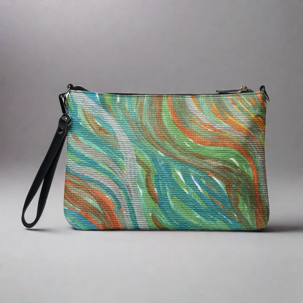 Solar Winds Caden Caraco Crossbody Bag Shoulder Purse Clutch Wristlet