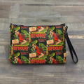 Beware The Web Of Doom Vintage Gothic Horror Comic Book Cover Retro Halloween Crossbody Bag Shoulder Purse Wristlet Clutch
