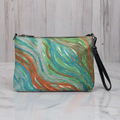 Solar Winds Caden Caraco Crossbody Bag Shoulder Purse Clutch Wristlet