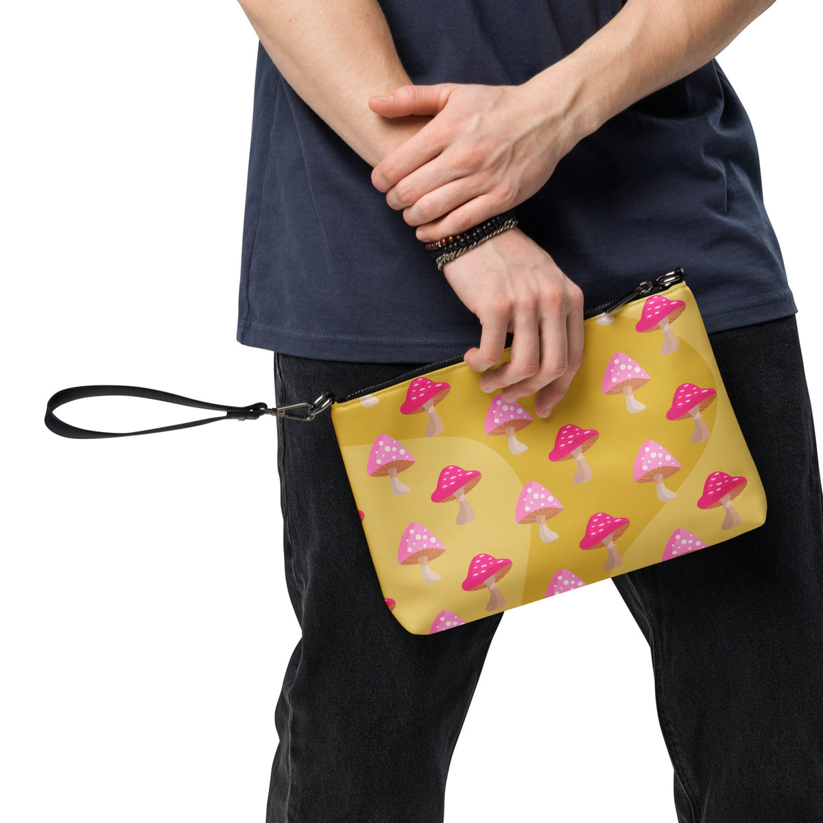 Alice In Wonderland Caterpillar Mushroom Crossbody Bag Shoulder Purse Wristlet Clutch